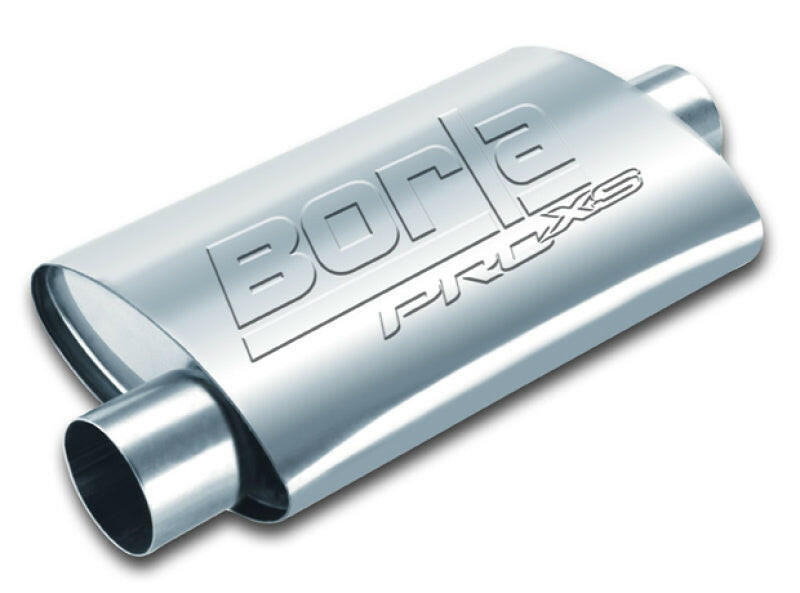 Borla Universal Performance 2.0in Inlet/Outlet Muffler Muffler Borla