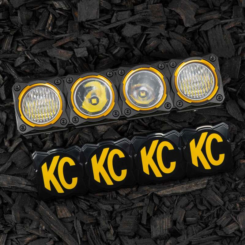 KC HiLiTES FLEX ERA LED Clear Combo Beam Lens for Light Bars Light Bars & Cubes KC HiLiTES