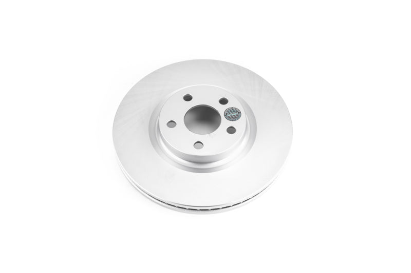 Power Stop 17-19 Lincoln MKZ Front Evolution Geomet Coated Rotor Brake Rotors - OE - Cryo PowerStop