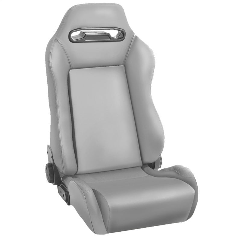 Rugged Ridge Sport Front Seat Reclinable Gray 76-02 Jeep CJ / Jeep Wrangler Race Seats Rugged Ridge