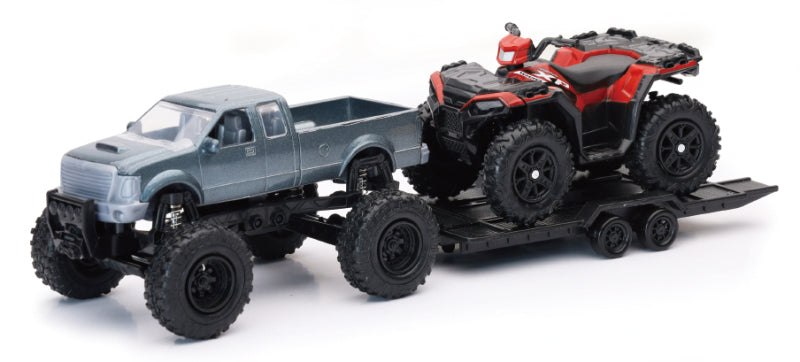 New Ray Toys Offroad Pickup with Polaris Sportsman XP1000 Toys New Ray Toys