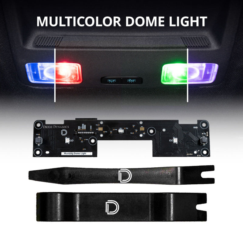 Diode Dynamics 24-25 Ford Mustang Multicolor Dome Light Dash & Interior Trim Diode Dynamics
