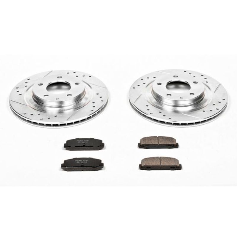 Power Stop 93-95 Mazda RX-7 Rear Z23 Evolution Sport Brake Kit Brake Kits - Performance D&S PowerStop