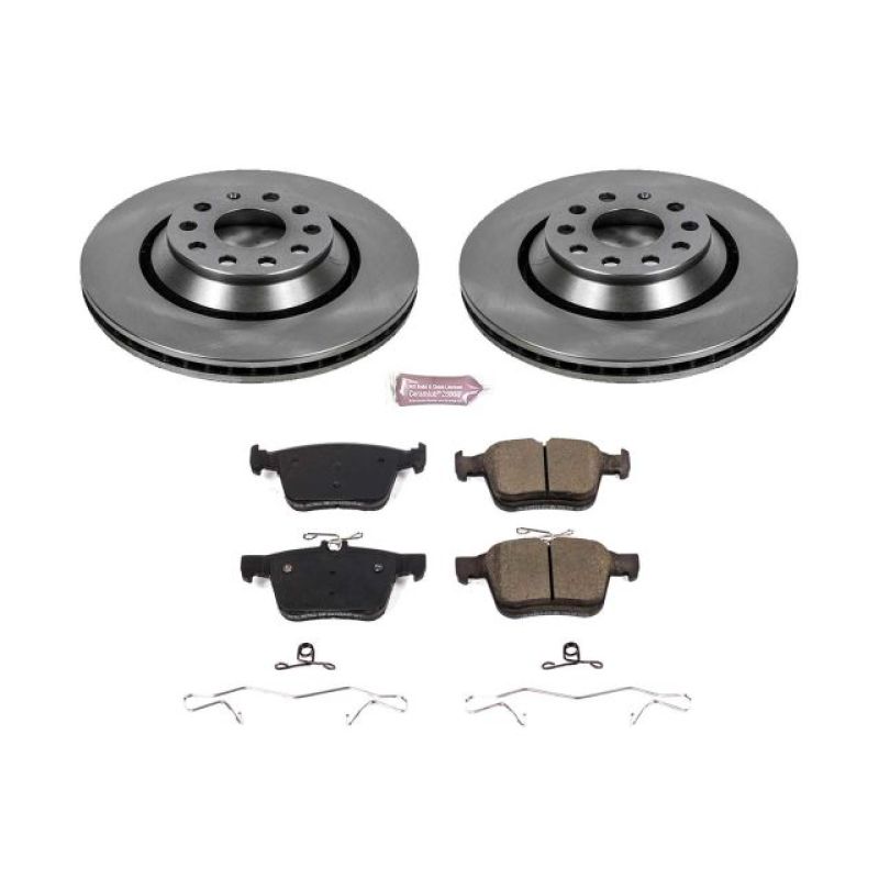 Power Stop 17-18 Audi RS3 Rear Autospecialty Brake Kit Brake Kits - OE PowerStop