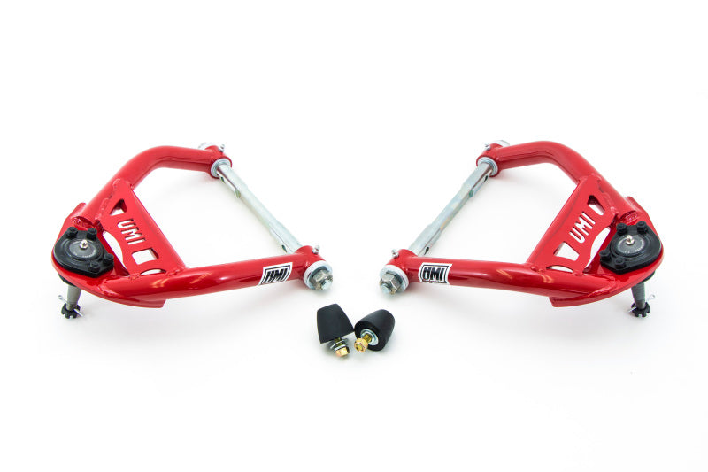 UMI Performance 64-72 A-Body Tubular Front Upper A-arms 1/2in Taller Ball Joints Control Arms UMI Performance