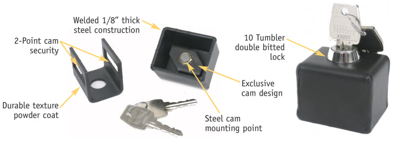 Tuffy Security Bolt Lock Cargo Boxes & Bags Tuffy Products