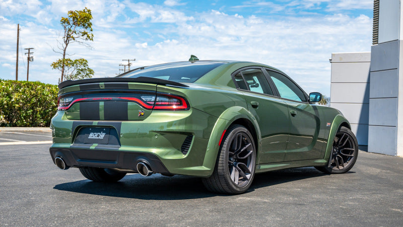 Borla 15-24 Dodge Charger V8 / 2023 Chrysler 300C T-304 SS Tips 5in Outlet - Bright Chrome Tips Borla