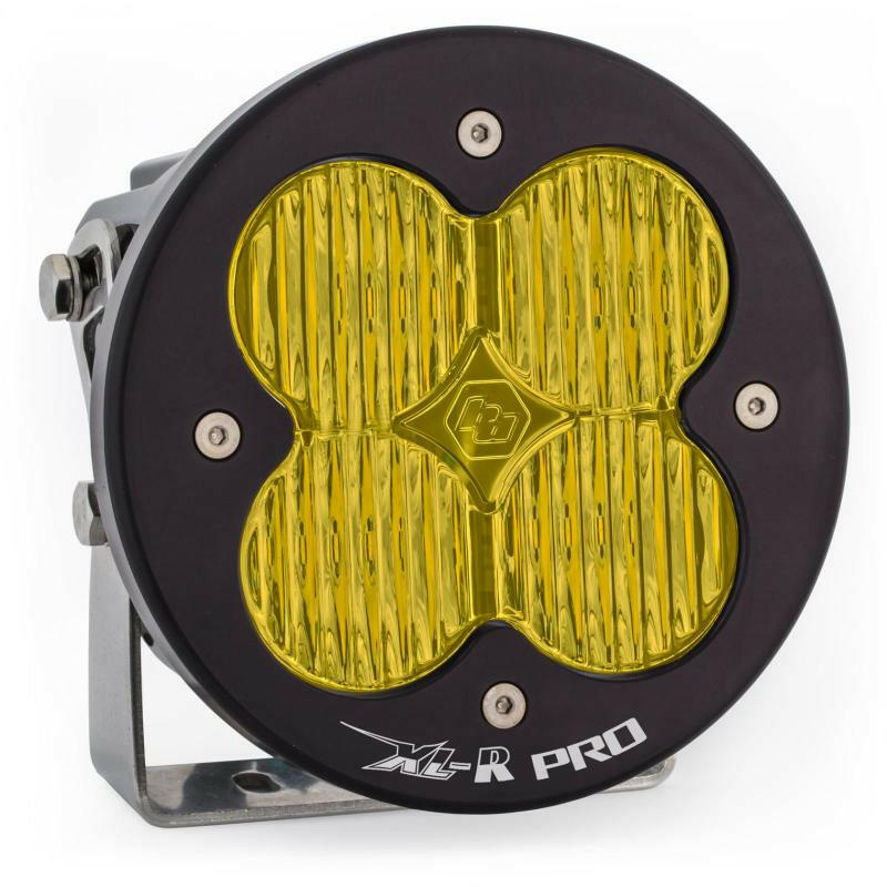 Baja Designs XL R Pro Spot Wide Cornering LED Light Pods - Amber Light Bars & Cubes Baja Designs