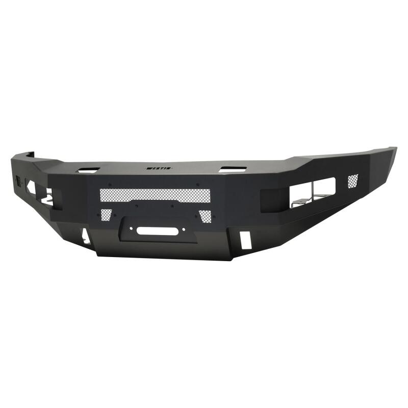 Westin 15-19 Chevrolet Silverado 2500/3500 Pro-Series Front Bumper - Textured Black Bumpers - Steel Westin