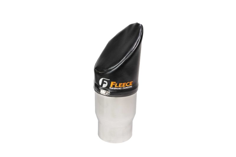 Fleece Performance 5in 45 Degree Hood Stack Cover Smoke Stacks Fleece Performance