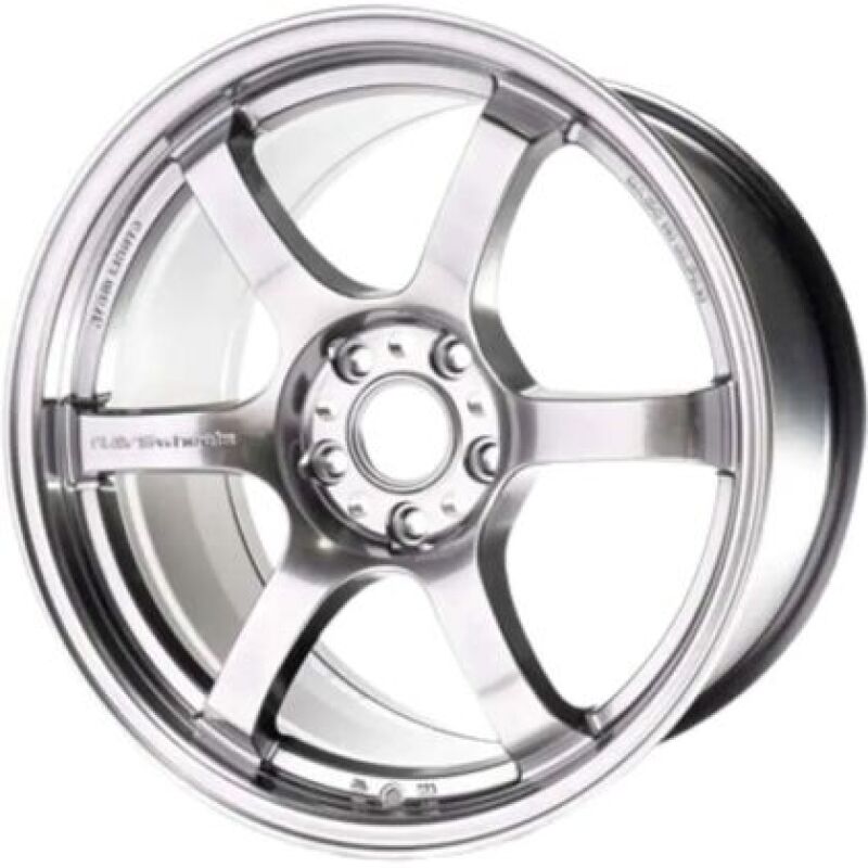 Gram Lights 57DR 15x8.0 +35 5x114.3 Grace Silver Wheel Wheels - Cast Gram Lights