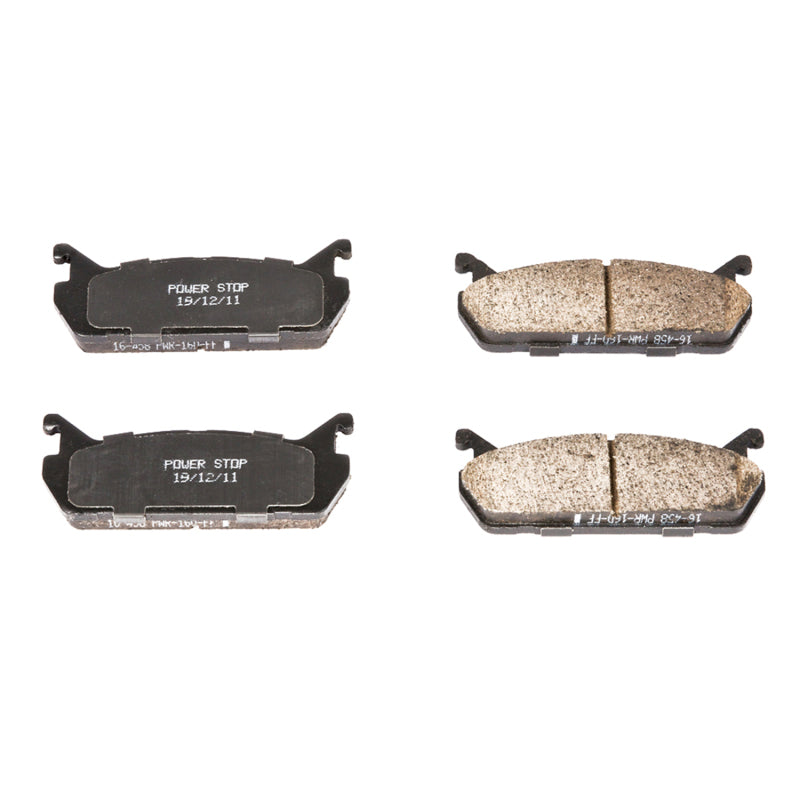 Power Stop 91-96 Ford Escort Rear Z16 Evolution Ceramic Brake Pads Brake Pads - OE PowerStop