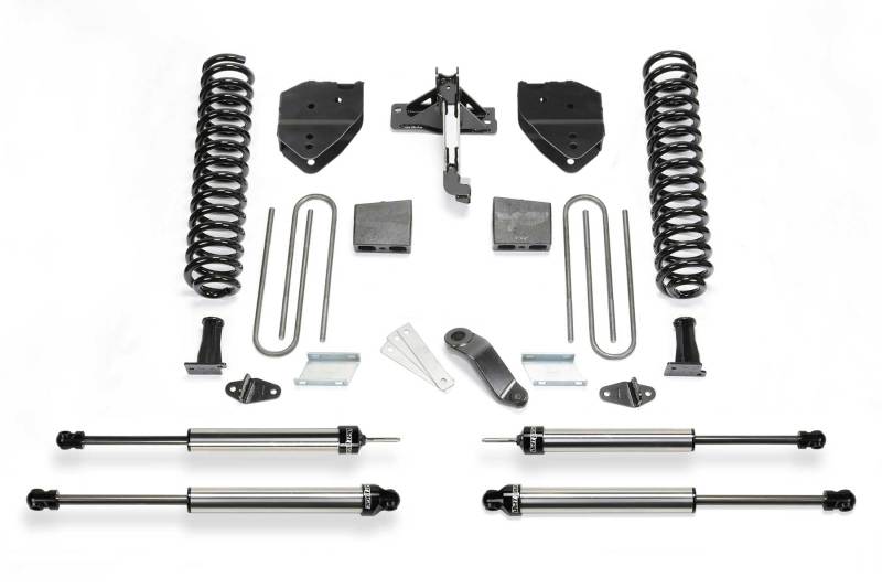 Fabtech 17-21 Ford F250/F350 4WD Gas 6in Basic Sys w/Dlss Shks Lift Kits Fabtech