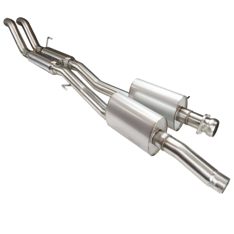 Kooks 17-19 Ford F150 Raptor EcoBoost 3in Dual Cat-Back Exhaust (2 Muff/2 Resonators) Use OEM Pipes Catback Kooks Headers