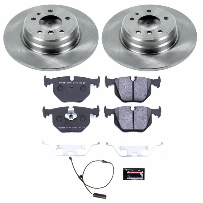 Power Stop 1995 BMW 740i Rear Track Day Brake Kit Brake Kits - Performance Blank PowerStop