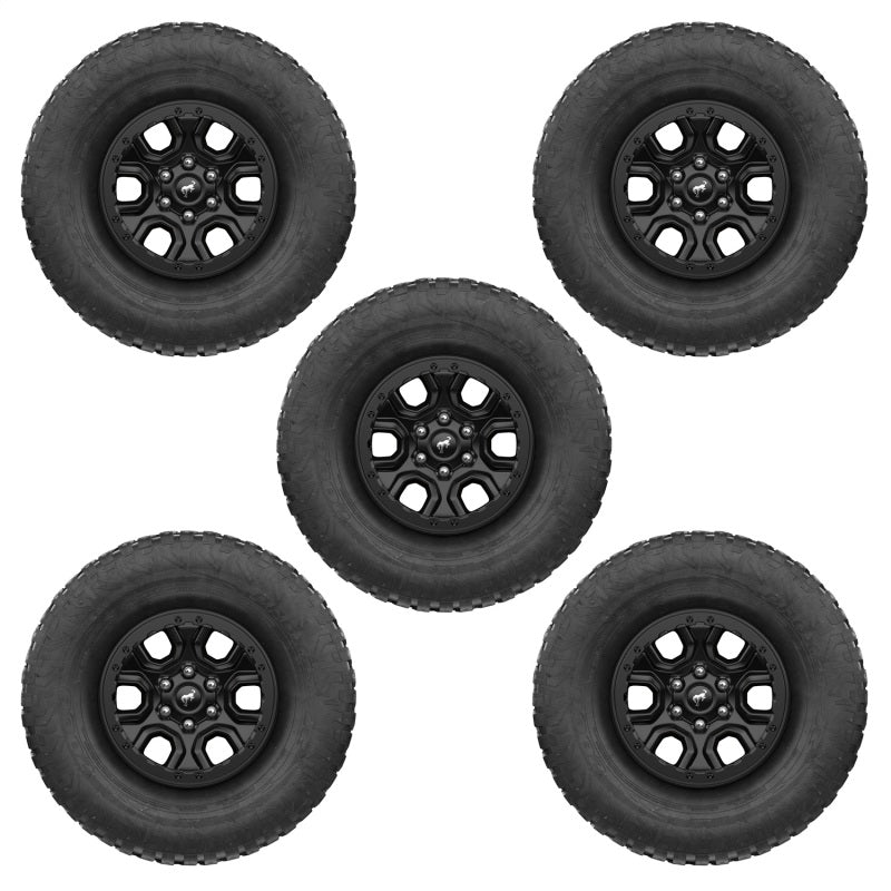 Ford Racing 2021+ Bronco Wildtrak Bead Lock Capable Wheel Kit Wheels - Cast Ford Racing