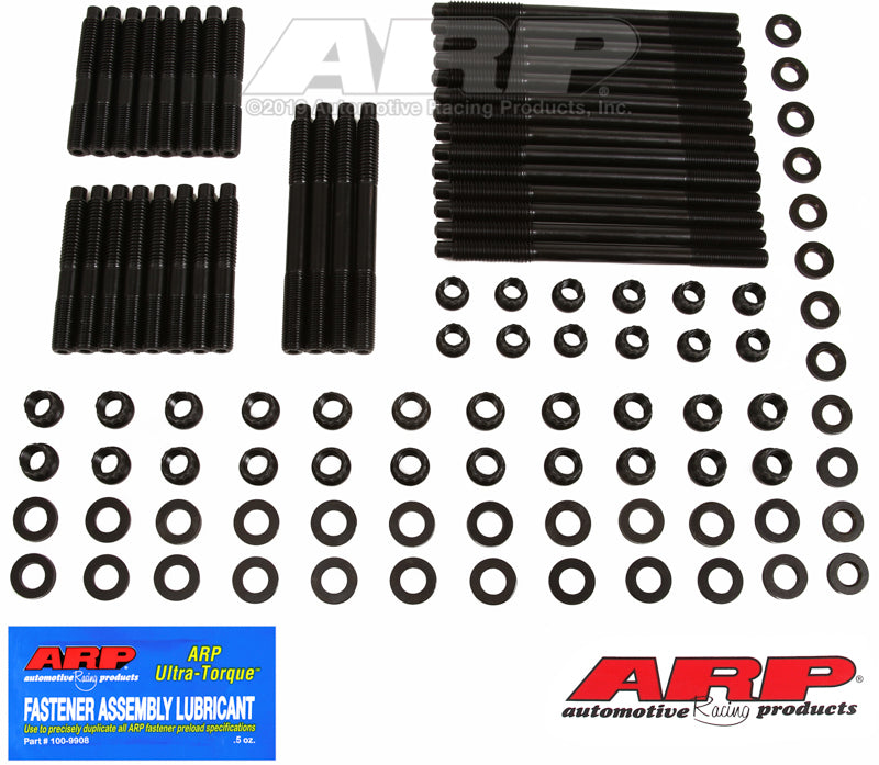 ARP SBC w/Brdx,Rdck alum blck w/Brdx WT Jones GB2200 heads hsk Rod Bolt Kits ARP