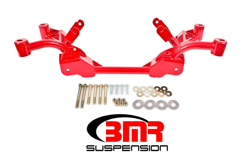BMR 82-82 3rd Gen F-Body K-Member w/ LS1 Motor Mounts and STD. Rack Mounts - Red Crossmembers BMR Suspension