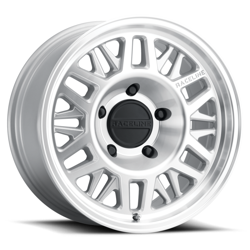 Raceline 451MC Ryno TR Trailer 16x6in / 6X5.5 BP / 0mm Offset / 4.25mm Bore - Machined CC Wheels - Cast Raceline