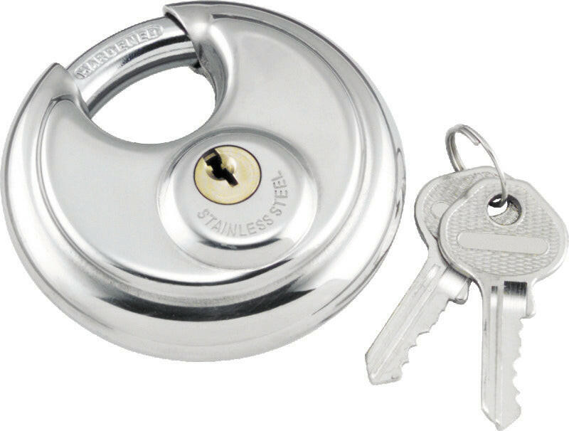 Bully Lock Disc Bolt Lock Small - Stainless Security Locks BikeMaster