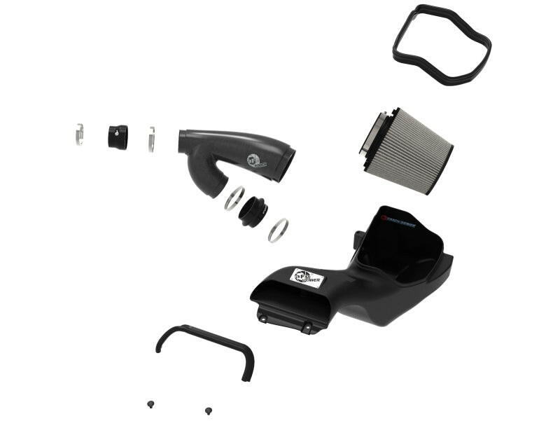 aFe 17-20 Ford F-150/Raptor Track Series Carbon Fiber Cold Air Intake System With Pro DRY S Filters Cold Air Intakes aFe