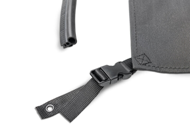 Rampage 86-95 Jeep Wrangler CJ7/YJ Complete Top - Black Diamond Soft Tops Rampage