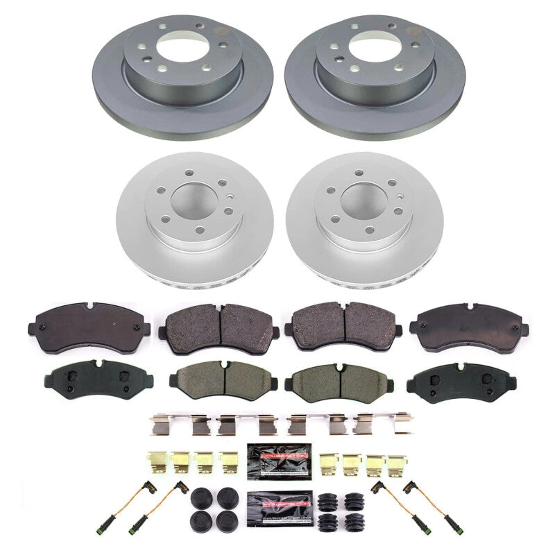 Power Stop 20-23 Ford Explorer Front Z17 Coated Brake Kit Brake Kits - Performance Blank PowerStop