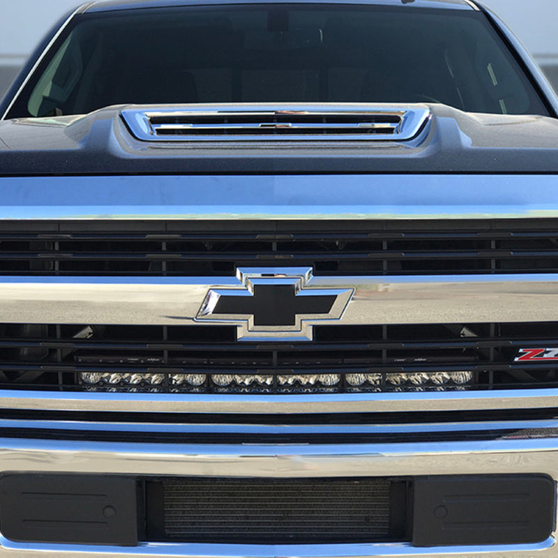 Baja Designs 2017 Chevreolet Silverado 2500/3500 HD 30in OnX6+ Grille Light Bar Kit - 5000K Daylight Light Bars & Cubes Baja Designs