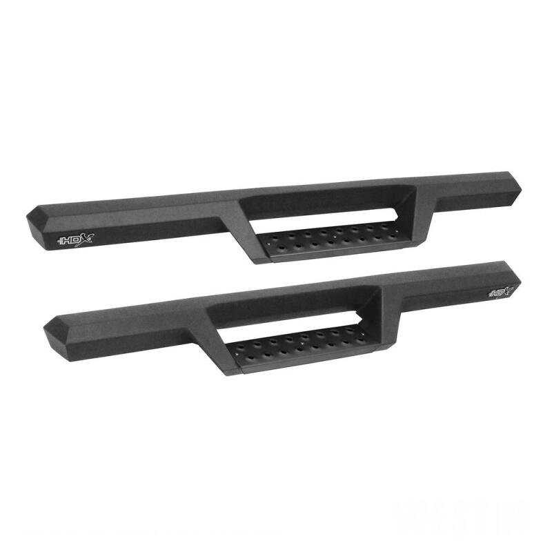 Westin 18-20 Jeep Wrangler JL 2DR HDX Drop Nerf Step Bars - Textured Black Nerf Bars Westin