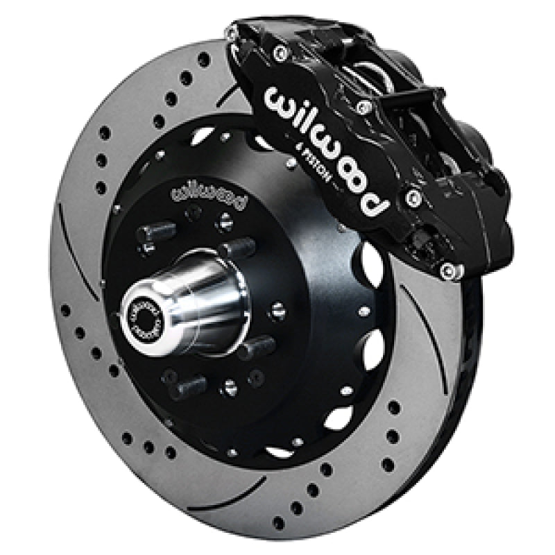 Wilwood 55-57 Chevy Bel Air Superlite 6R Kit, 5 x 4.50in/4.75in Hub - 14.00in D&S Rotor Big Brake Kits Wilwood