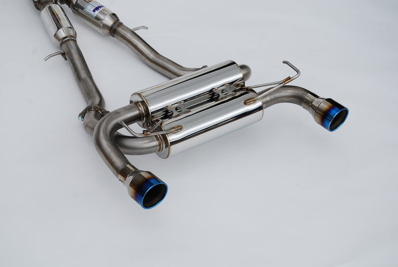 Invidia 2022+ Nissan Z 70mm Gemini Cat Back Exhaust - Rolled TI Tips Catback Invidia