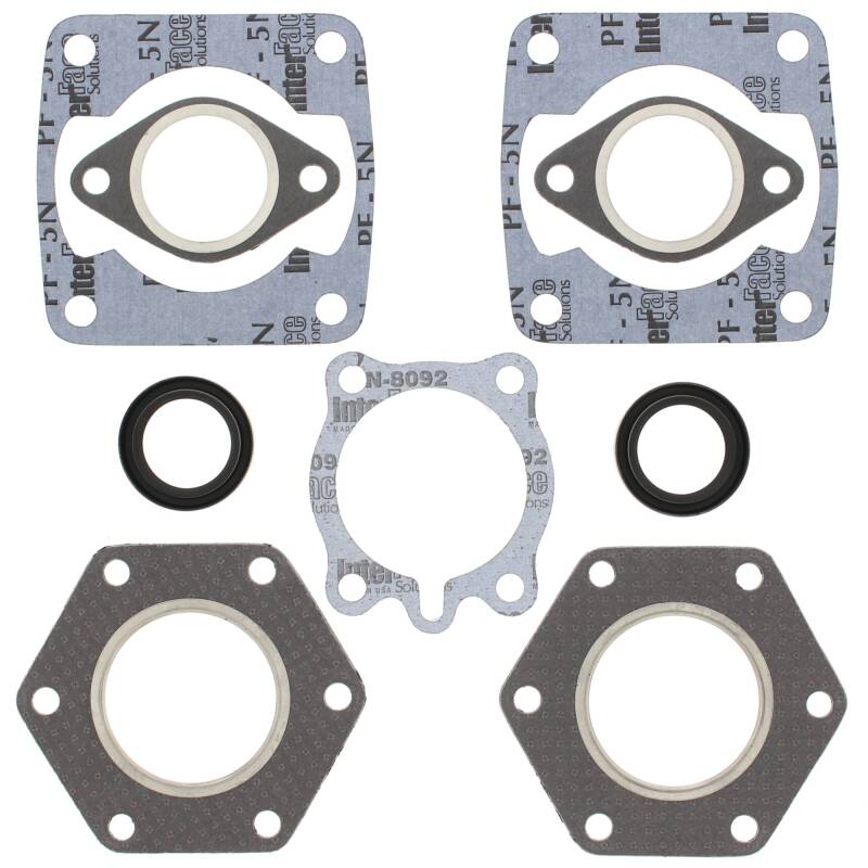 Vertex Gaskets 1976 Polaris Starfire Complete Gasket Kit w/ Oil Seals Engine Hardware Vertex Pistons