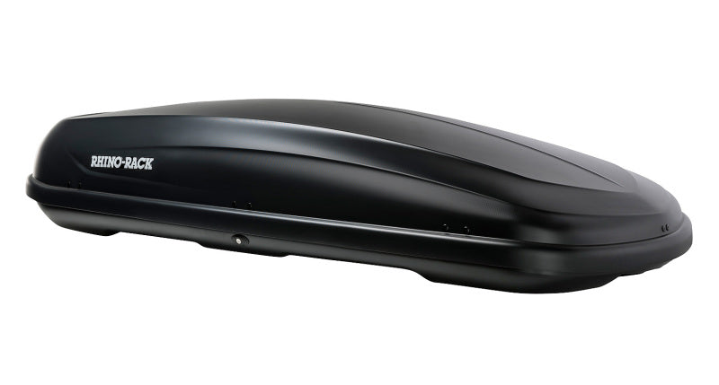 Rhino-Rack Masterfit 530L Cargo Roof Box w/ 3 Load Securing Straps - Black Cargo Boxes & Bags Rhino-Rack