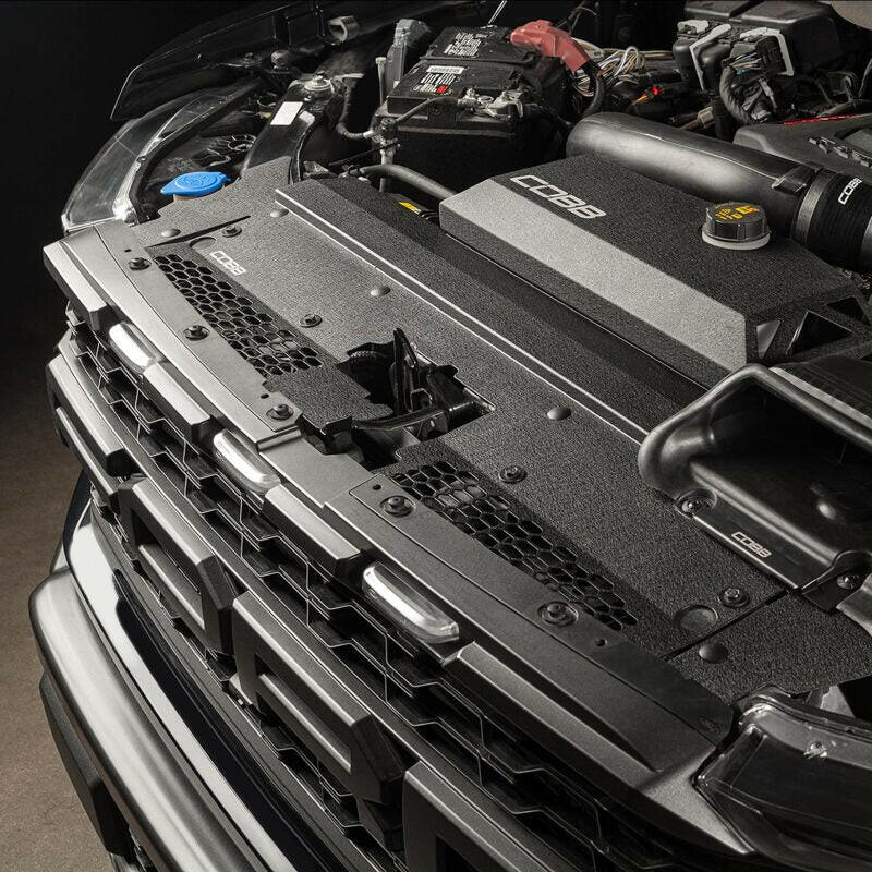 Cobb 21-23 Ford F-150 EcoBoost Radiator Shroud - Wrinkle Black Radiator Shrouds COBB