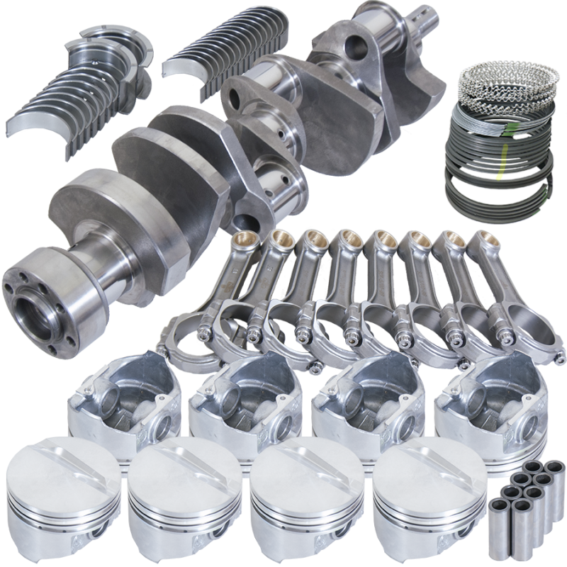 Eagle Chevy LT1350 1Pc 3.750in Crank 5.700in I-Beam Rods -7cc 4.060in Pistons Rotating Assembly Rotating Assemblies Eagle