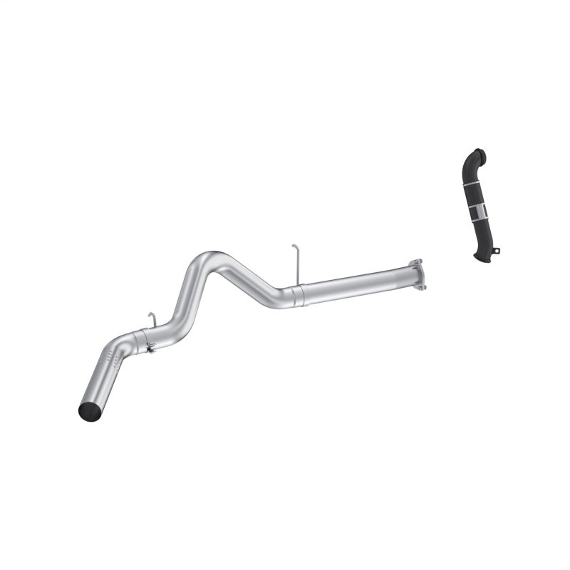 MBRP 07-10 Chevy Silverado / GMC Sierra 2500/3500HD 4in OD CatBack Single Side Exit w/ Downpipe - AL Catback MBRP