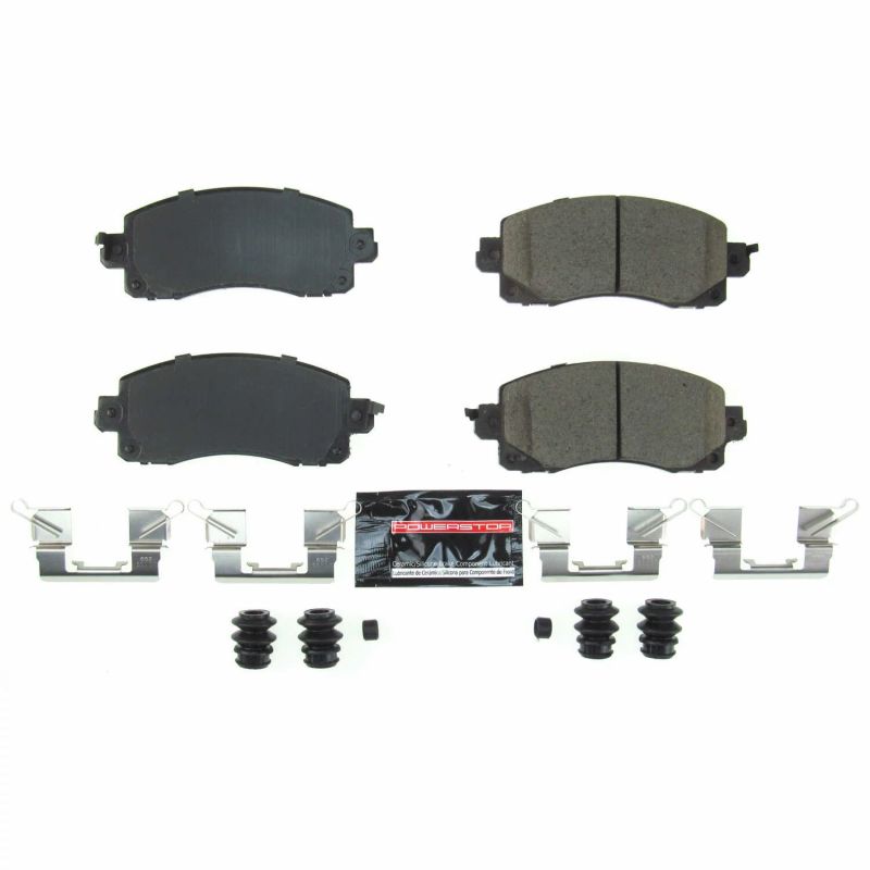 Power Stop 18-19 Subaru Crosstrek Front Z23 Evolution Sport Brake Pads w/Hardware Brake Pads - Performance PowerStop