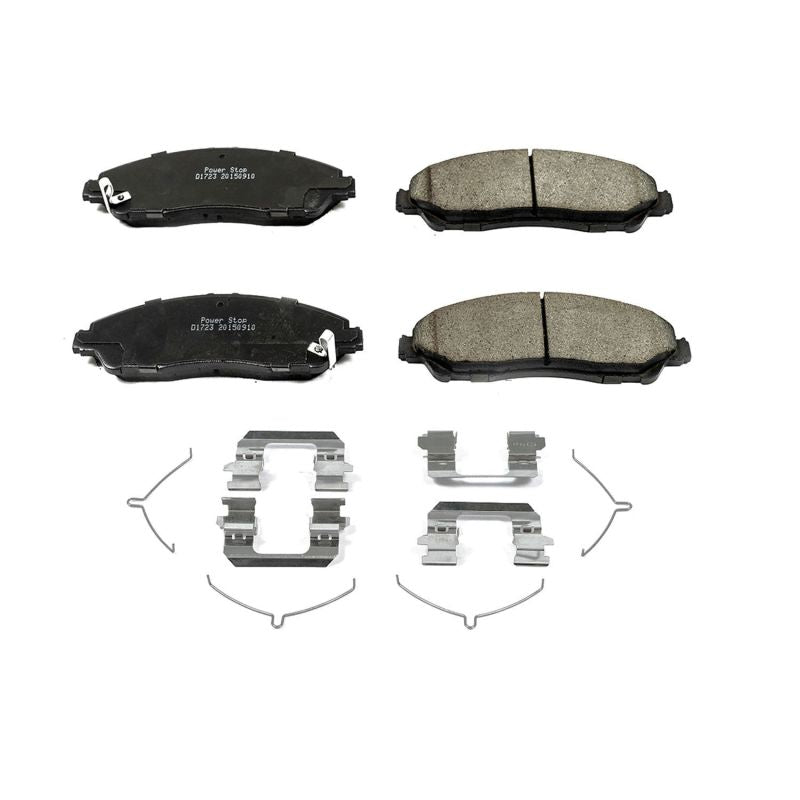 Power Stop 14-17 Acura MDX Front Z17 Evolution Ceramic Brake Pads w/Hardware Brake Pads - OE PowerStop