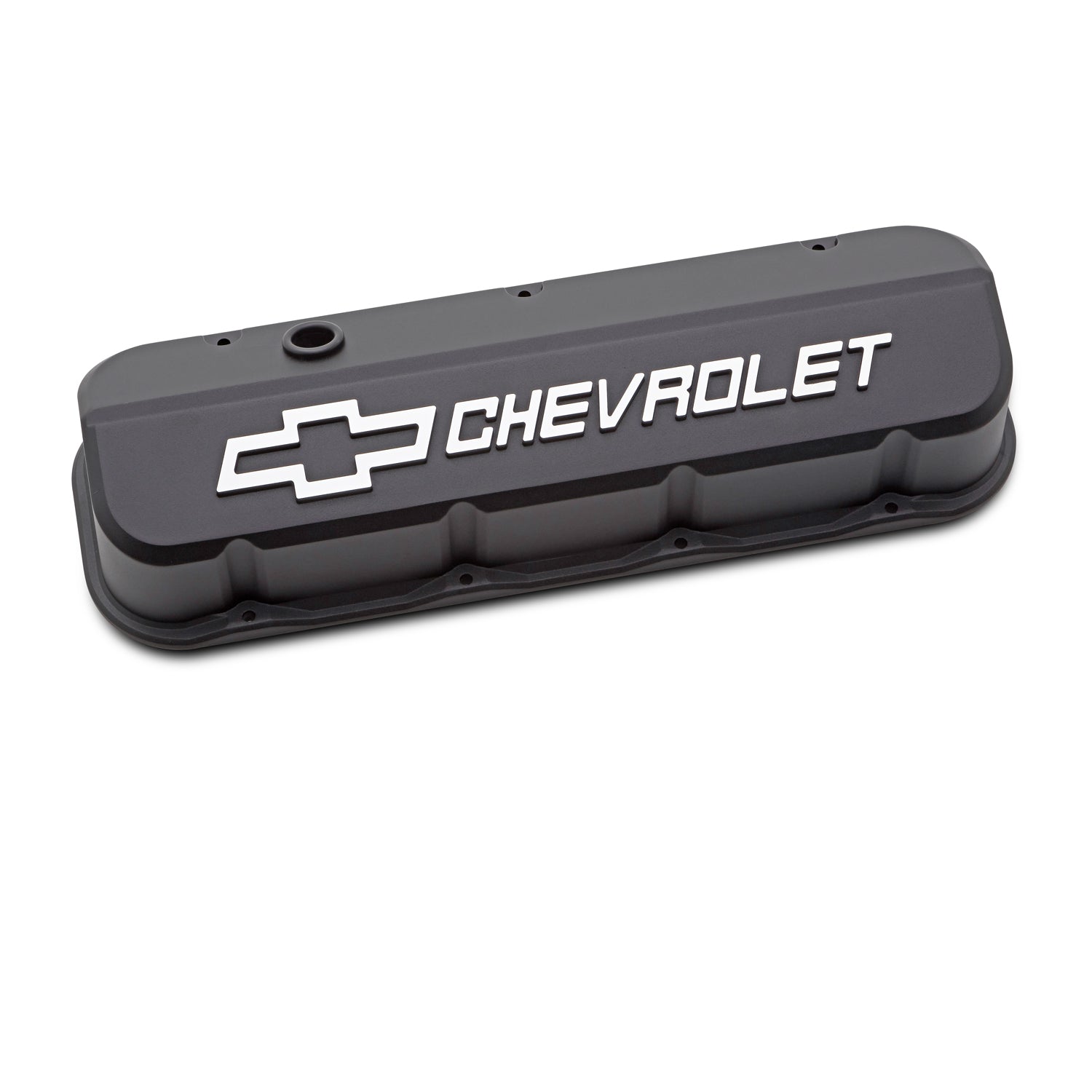 Slant Edge Valve Covers BBC Black Crinkle Engine Valve Cover Proform