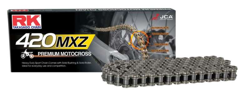 RK Chain 420MXZ-106L - Natural Chains RK Chain