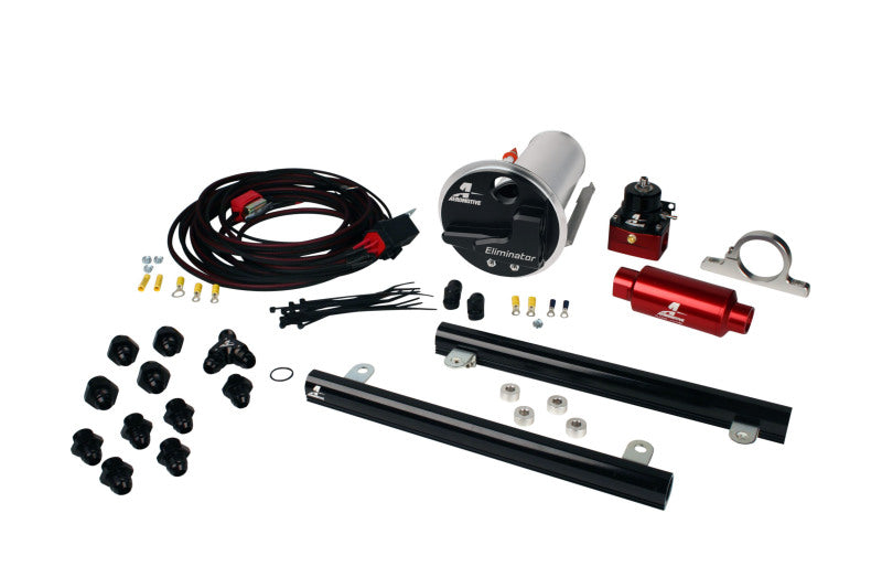 Aeromotive 07-12 Ford Mustang Shelby GT500 5.4L Stealth Eliminator Fuel System (18683/14141/16307) Fuel Systems Aeromotive