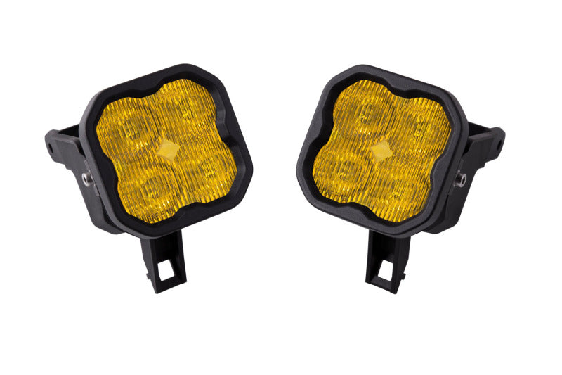 Diode Dynamics SS3 Pro Type SDX Kit ABL - Yellow SAE Fog Light Accessories and Wiring Diode Dynamics