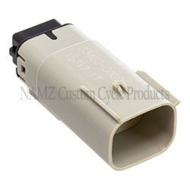 NAMZ 07-23 XL/FX Left Handlebar Ctrl Molex MX-150 8-Position Male Connector - Gray (HD 72447-07GY) Wiring Connectors NAMZ
