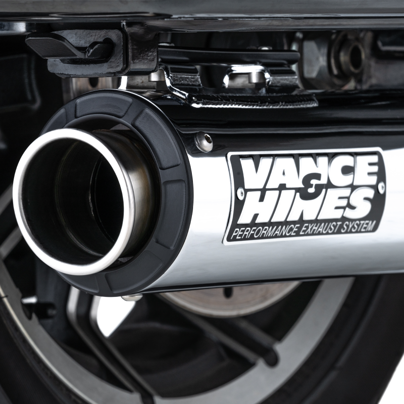 Vance & Hines 17-24 Harley-Davidson Touring Supersport Slip-On - Chrome Powersports Exhausts Vance and Hines