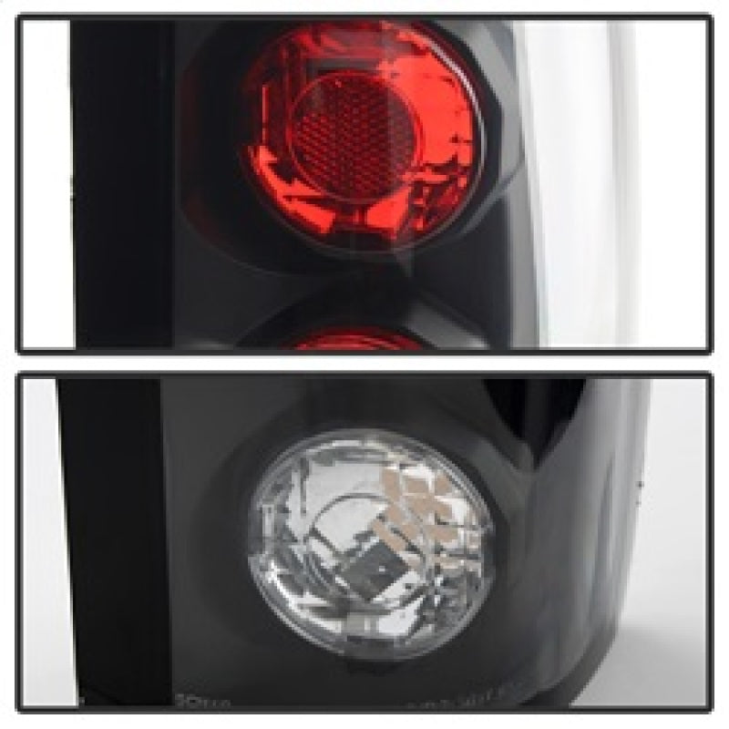Spyder Chevy C/K Series 1500/2500 88-98/GMC Sierra 88-98 Euro Style Tail Lights Blk ALT-YD-CCK88-BK Tail Lights SPYDER