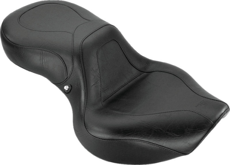 Mustang 01-08 Honda VT750DC Spirit Sport Touring 1PC Seat - Black One-Piece Motorcycle Seats Mustang Motorcycle