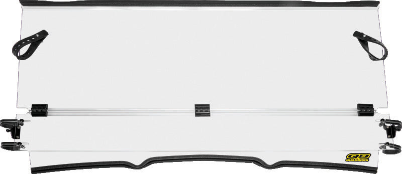 QuadBoss 08-09 Kawasaki KRF750 Teryx Folding Windshield Windshields QuadBoss