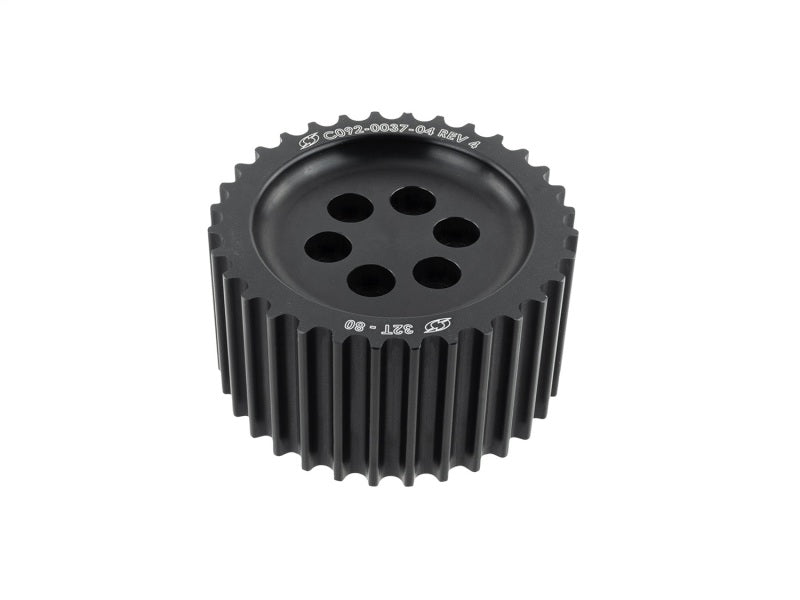 KraftWerks Cogged Pulley - 80mm Cogged 64mm Width (32 TEETH GT2) Supercharger Pulleys KraftWerks