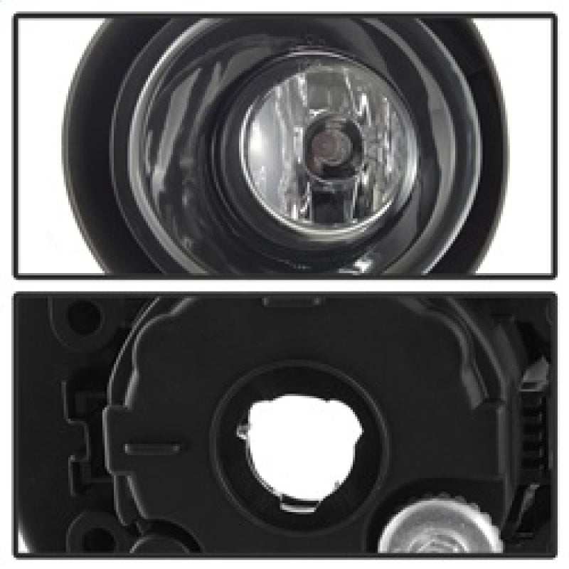 Spyder 05-16 Nissan Frontier Metal Chrome Bumper ONLY OEM Fog Lights w/Switch - Clear (FL-NF05-M-C) Fog Lights SPYDER