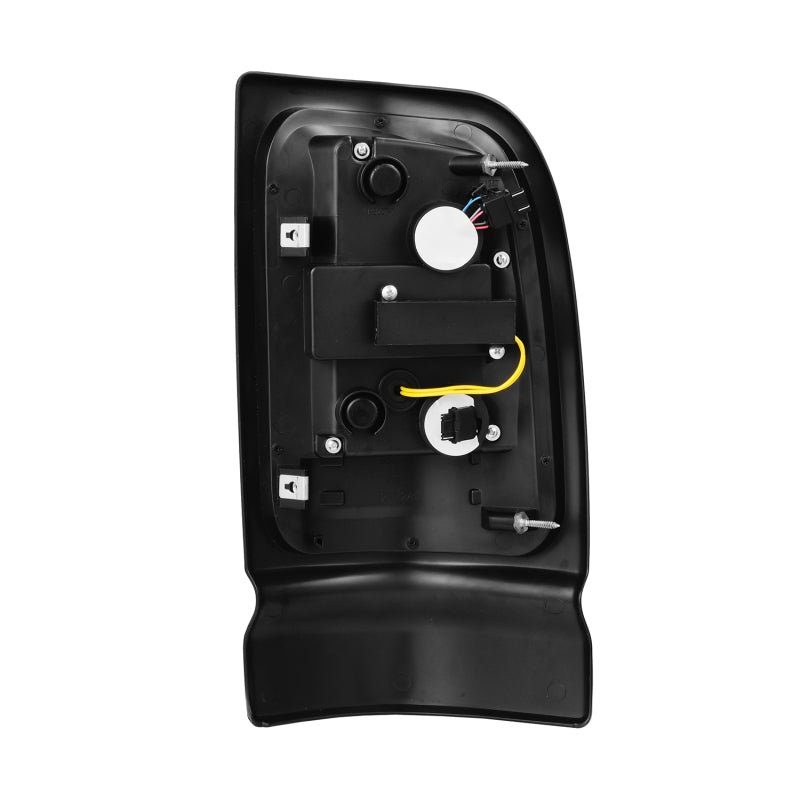 AlphaRex 94-01 Dodge Ram 1500/2500/3500 LUXX-Series LED Tail Lights - Black/Red Tail Lights AlphaRex